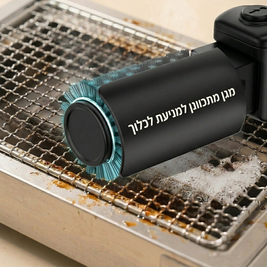 GRILL ROLLER - והרשת חוזרת להיות נקייה כמו חדשה