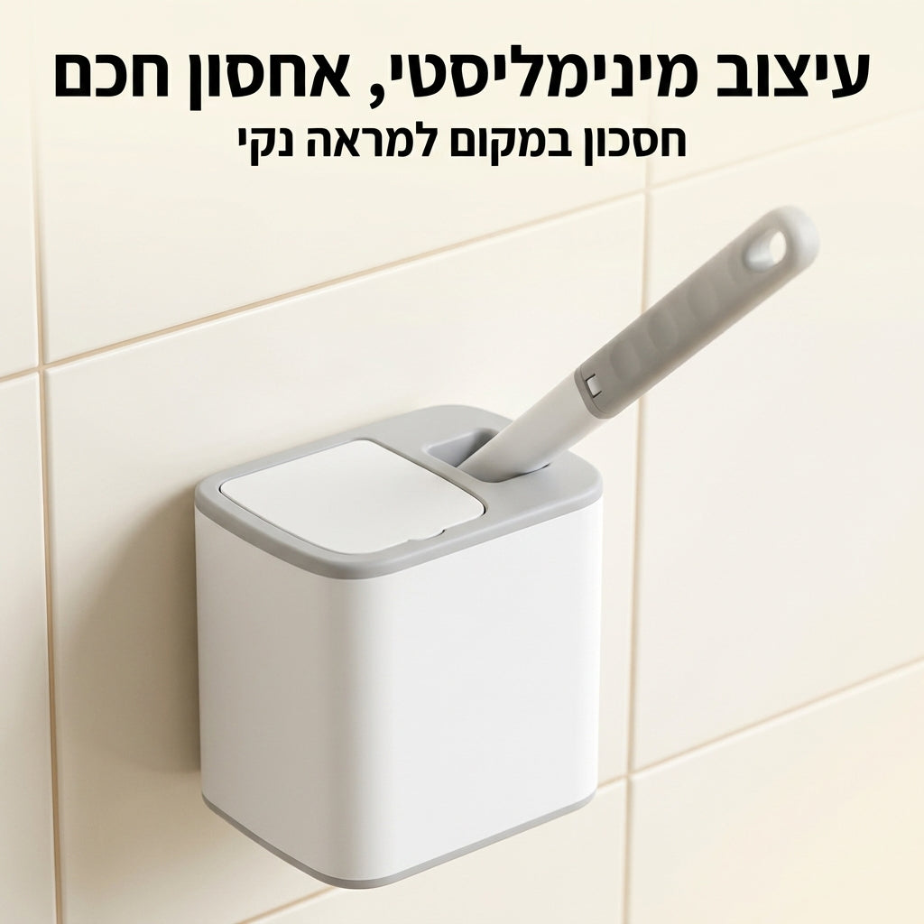 PURE FLUSH - בשביל אסלה נקייה וסטרילית באמת 