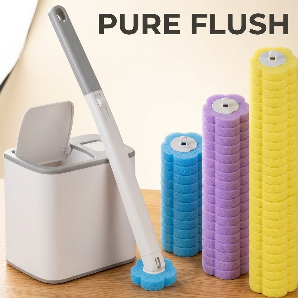 PURE FLUSH - בשביל אסלה נקייה וסטרילית באמת 