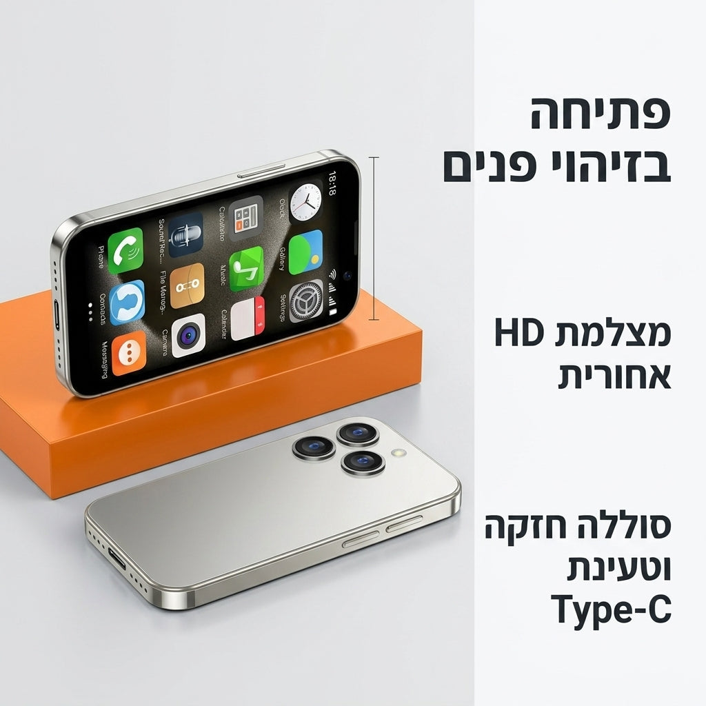 מיני סמארטפון בעיצוב iPhone