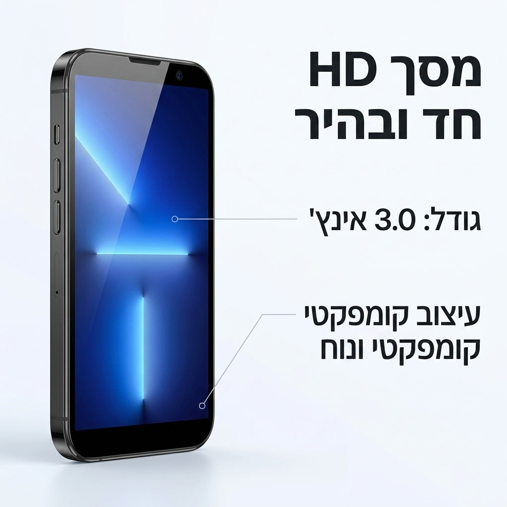 מיני סמארטפון בעיצוב iPhone