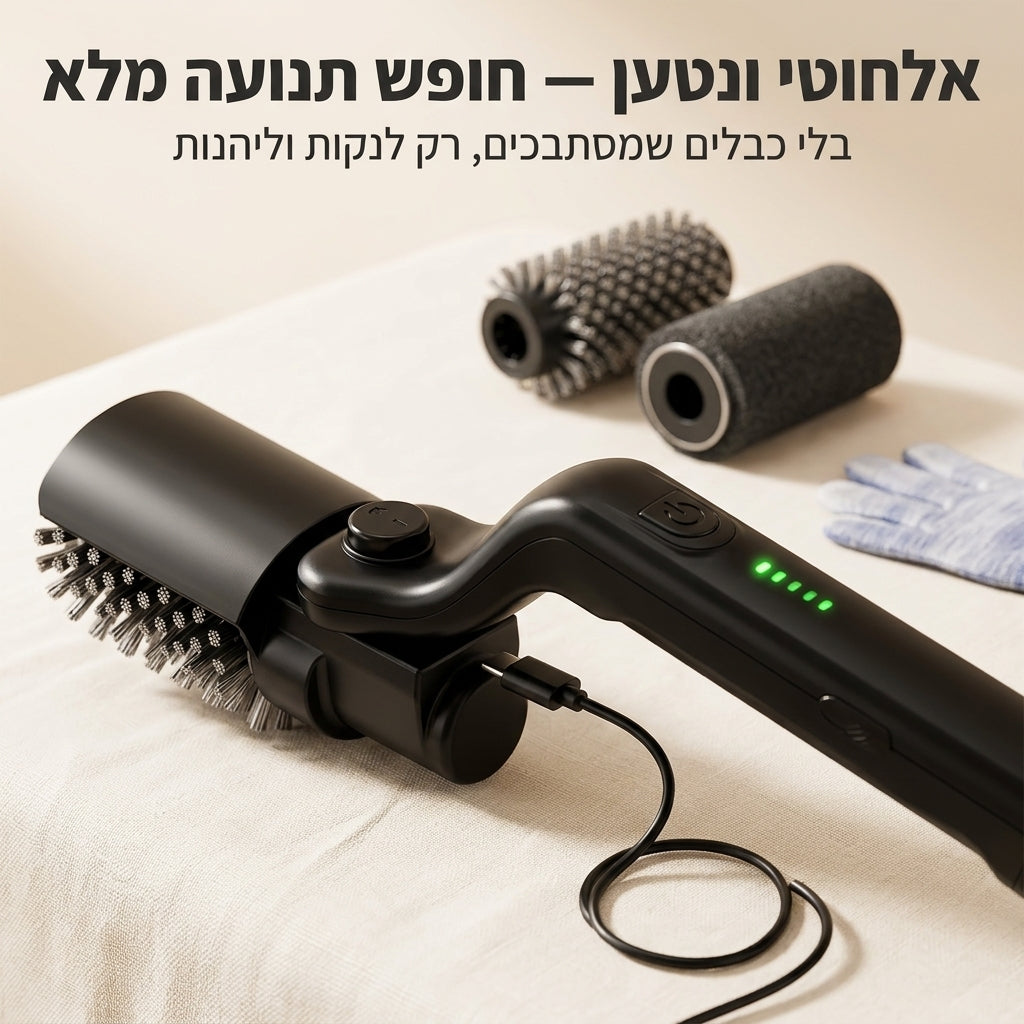 GRILL ROLLER - והרשת חוזרת להיות נקייה כמו חדשה