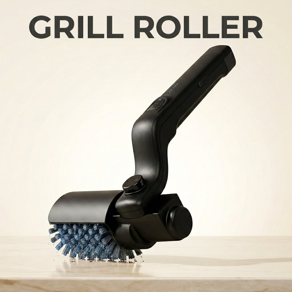GRILL ROLLER - והרשת חוזרת להיות נקייה כמו חדשה