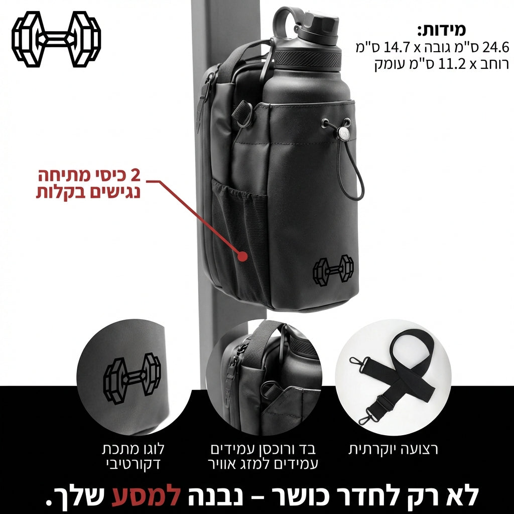 Keeper קלאסי - תיק מתמגנט לחדר כושר