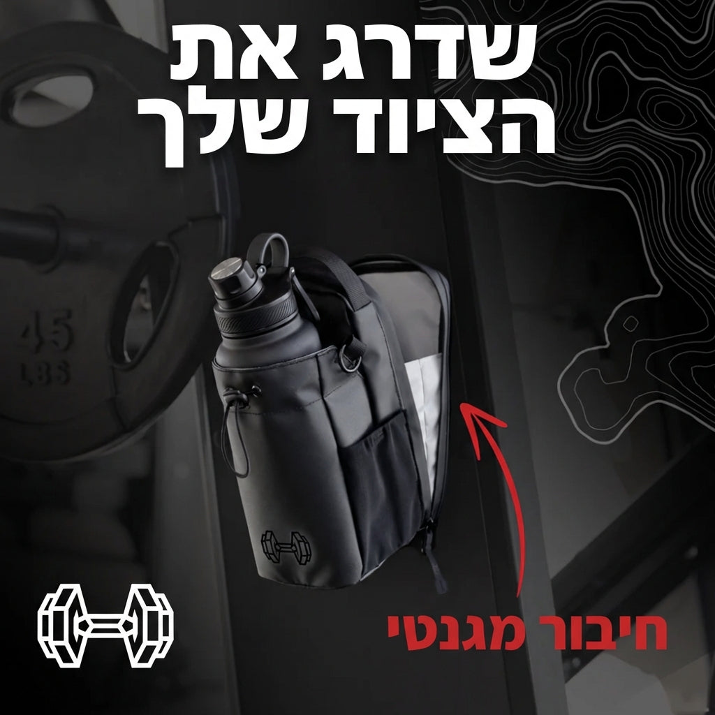 Keeper קלאסי - תיק מתמגנט לחדר כושר