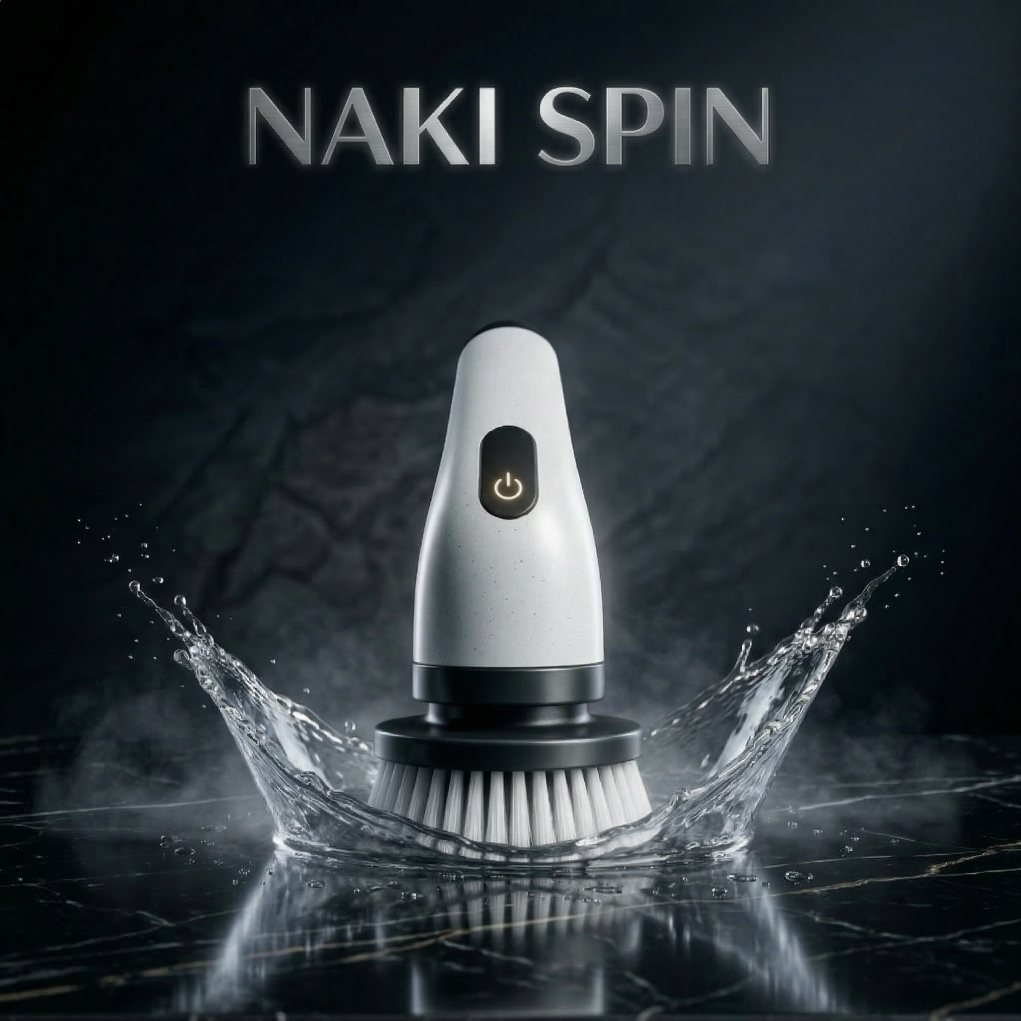 NAKI SPIN הדור החדש למשטחים מבריקים - מפסיקים לקרצף ומתחילים להבריש!